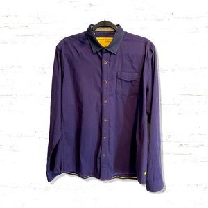 Descendant of Thieves Long Sleeve Button Down Dress Shirt Size XL
